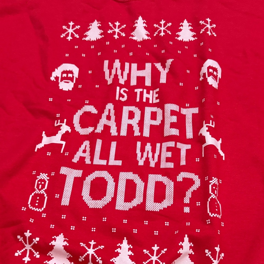 Gildan Red National Lampoon’s Christmas Vacation Sweater - Picture 4 of 5
